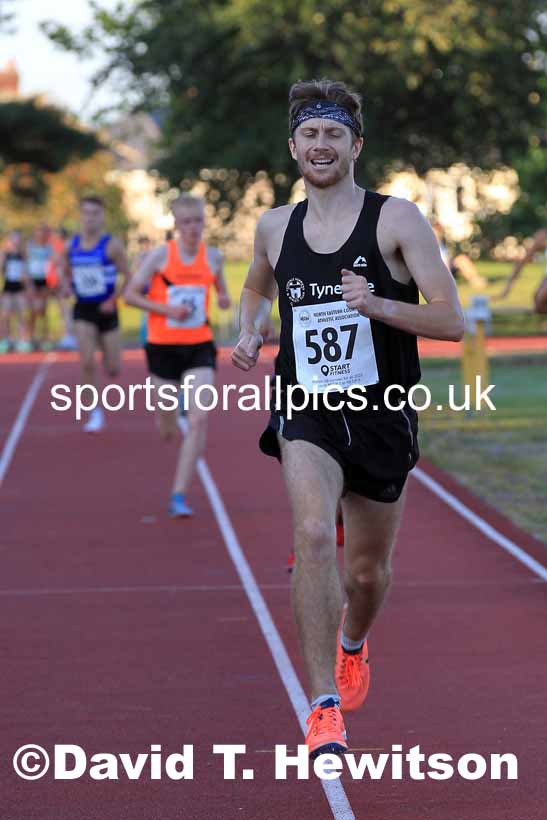 3000 metres, 2022 NEGP Monkton No. 6, Wednesday, Aug. 10th. Photo: David T. Hewitson/Sports for All Pics
